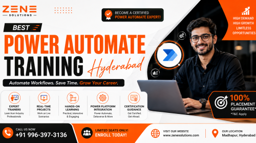 Best Power Automate Training Hyderabad